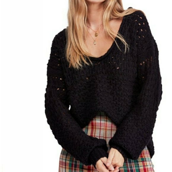 Free People Tops - NWT Free People Crashing Waves Sweater